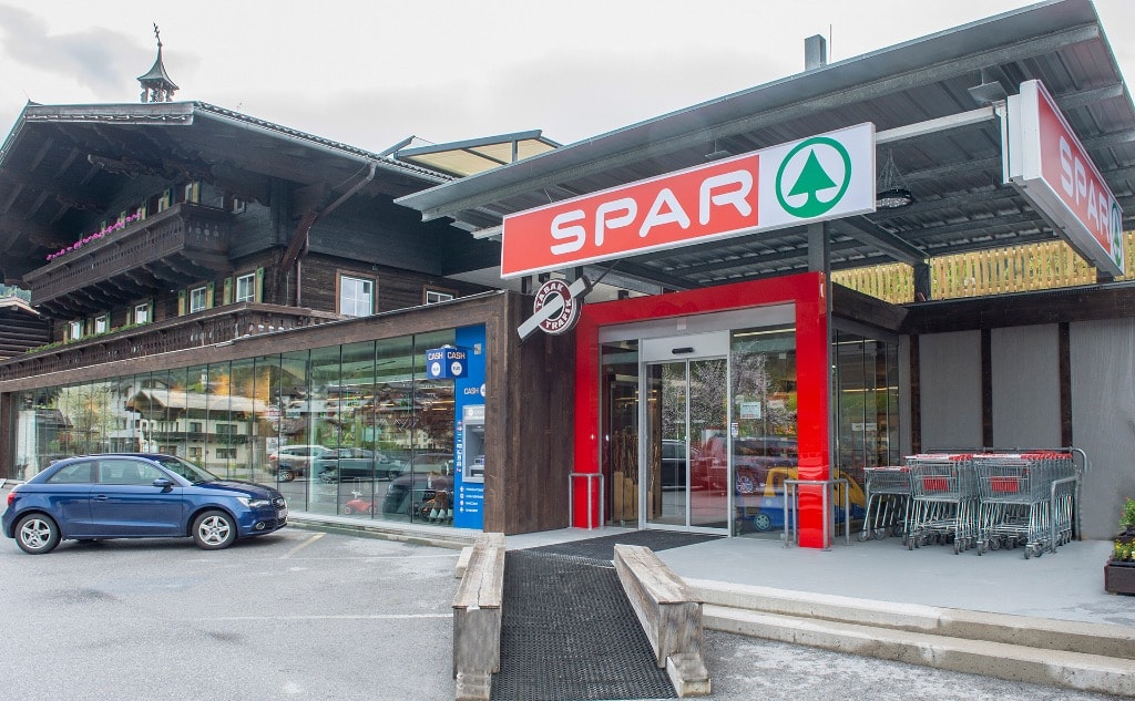 SPAR supermarket in Flachau